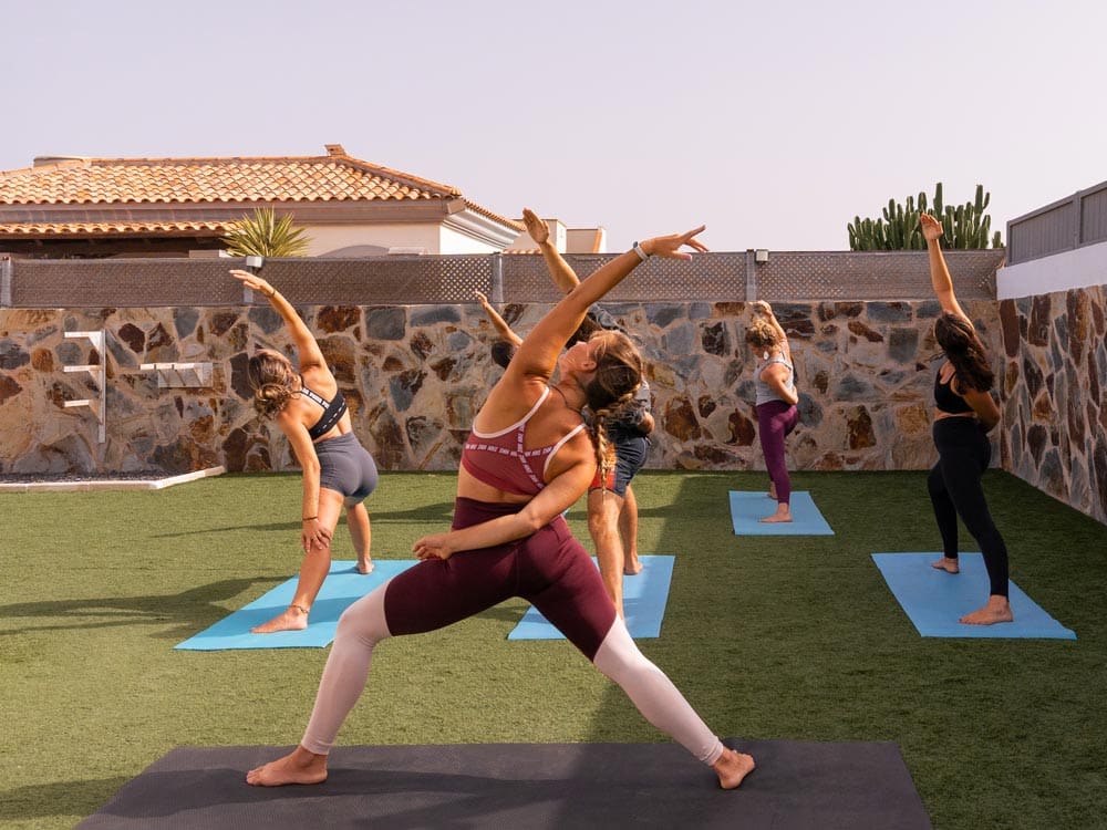 fuerteventura retreat morning yoga