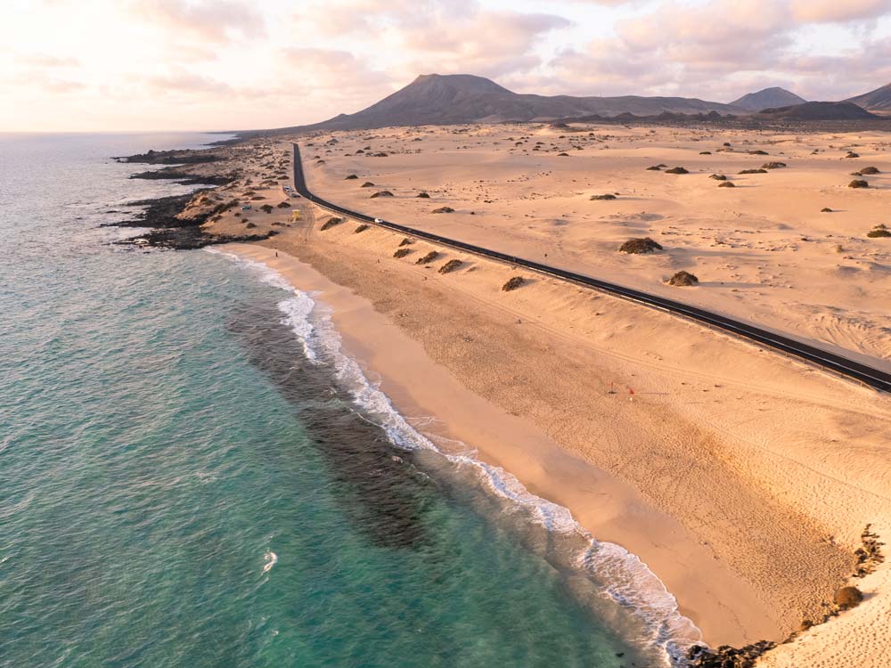 fuerteventura retreat dunes mountains road